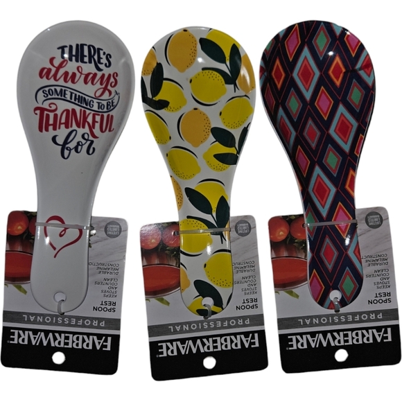 NWT Farberware Professional Spoon Rest Bundle Of 3 - Picture 3 of 3